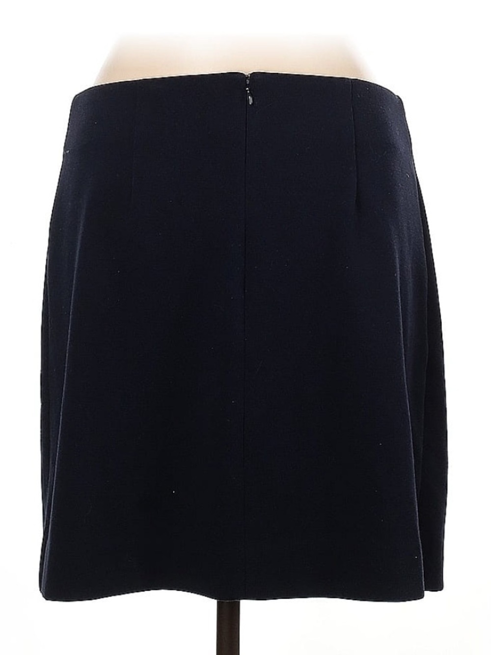 Ann Taylor LOFT Black A-Line Wrap Skirt - Picture 2 of 5